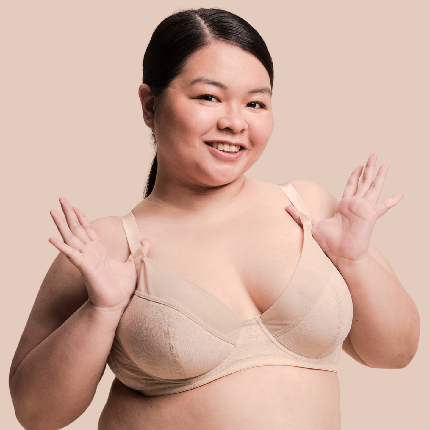 Carl Ann Full-Support Bra (Plus Size) - I'mPerfect PH