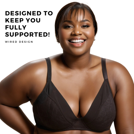 Carl Ann Full-Support Bra (Plus Size) - I'mPerfect PH