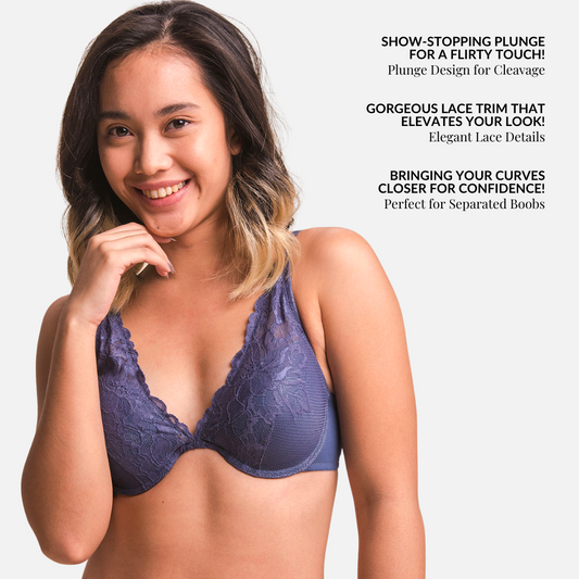 Naomi Lacy V-Shaped Bra - I'mPerfect PH