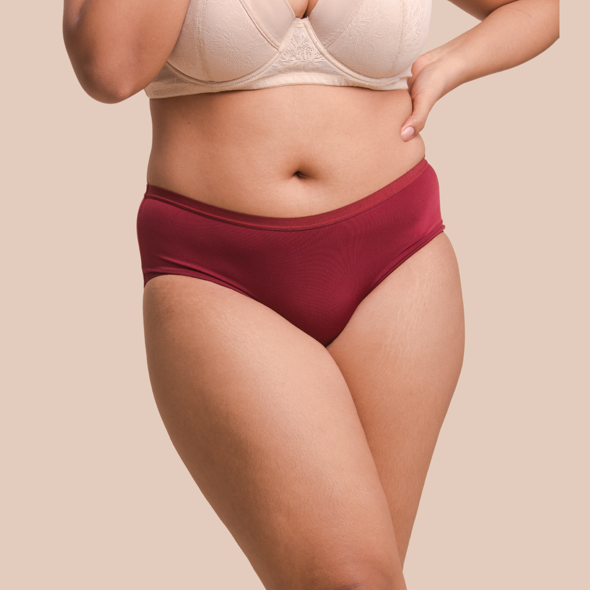 My Favorite Panties Midnight Pack of 6 (Blue & Burgundy) (Plus Size) - I'mPerfect PH