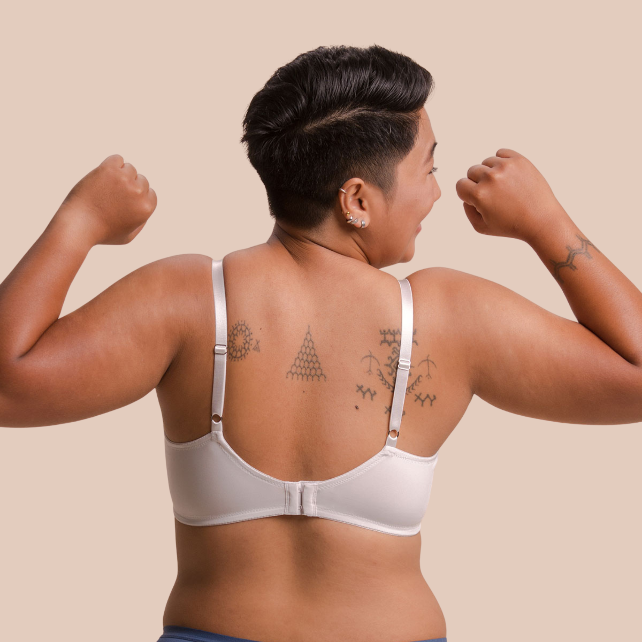 Thea Always Bra in Skintone (Wide Sizing) (Plus Size) - I'mPerfect PH