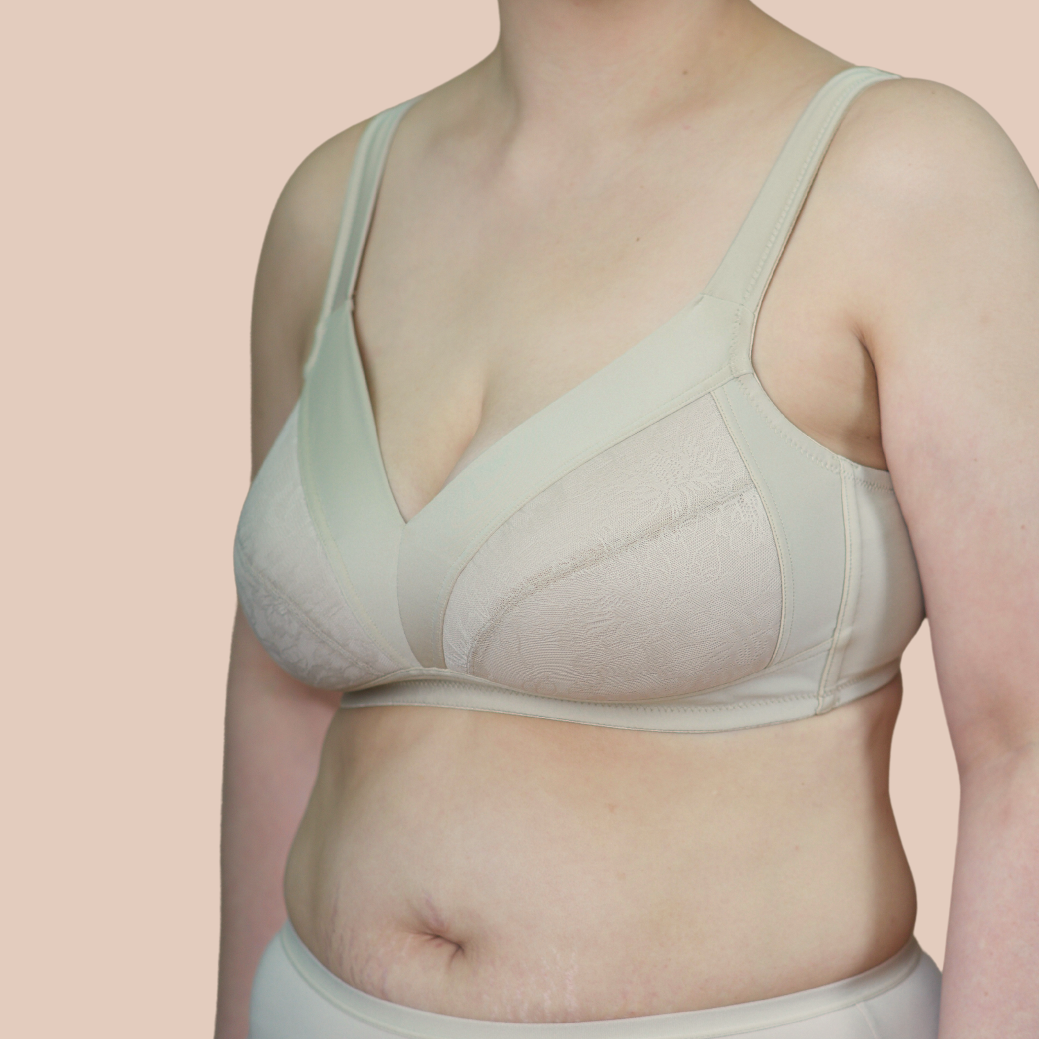 Mona Non-Wire Minimizer Bra (Plus Size) - I'mPerfect PH